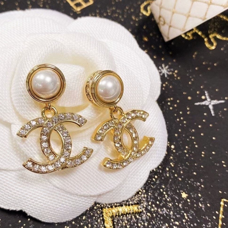 Ch*el earrings